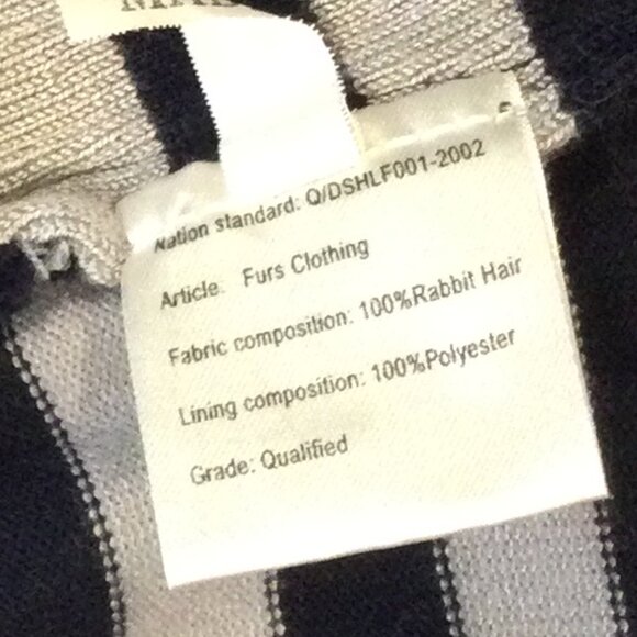 Weekend MaxMara Rabbit Fur Knit Cardigan SZ S - Picture 10 of 10